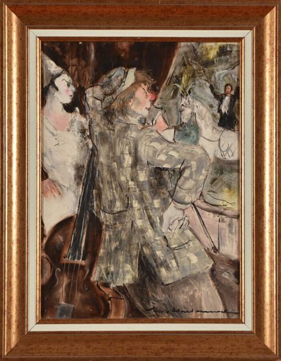 Marcel CHARBONNEL (1901-1981).
En coulisse...