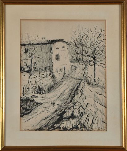 * C.MEURS, école moderne (XXème siècle).
-Ferme...