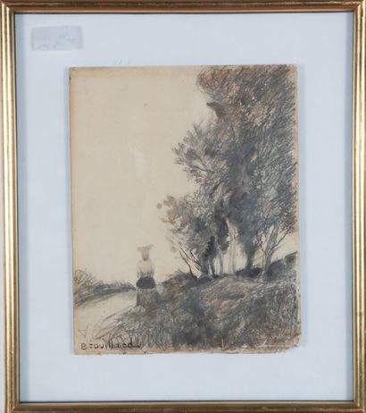 Eugène Brouillard (1870-1950).
Femme sur...