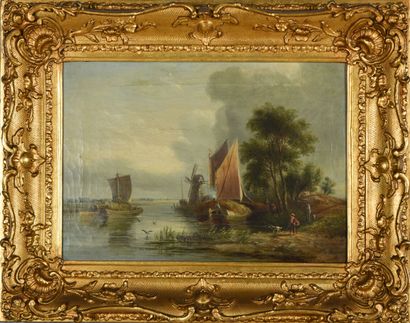 Attribué à Samuel David COLKETT (1806-1863).
Le...