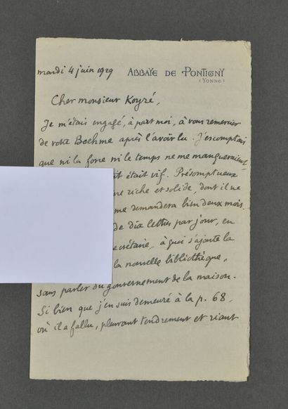 Paul DESJARDIN (1859-1940), professeur, normalien,...