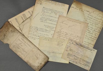 RHÔNE. Une douzaine de documents.
- Pièce...