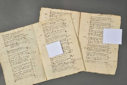 PROVENCE. Manuscrit du milieu du XVIe siècle....