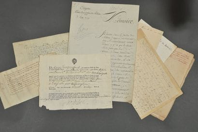 MAINE-ET-LOIRE. 8 documents.
- Pièce manuscrite,...