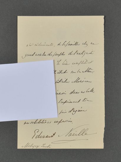 Henri Edouard NAVILLE (Genève 1844-1926),...