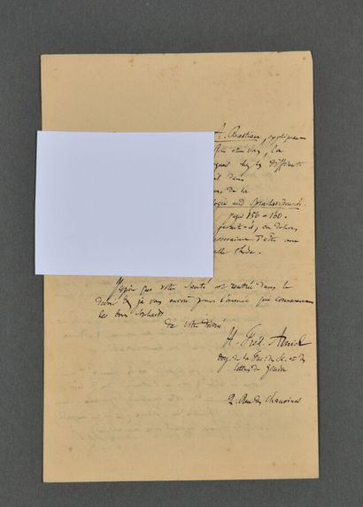 Henri-Frédéric AMIEL (Genève 1821-1881),...