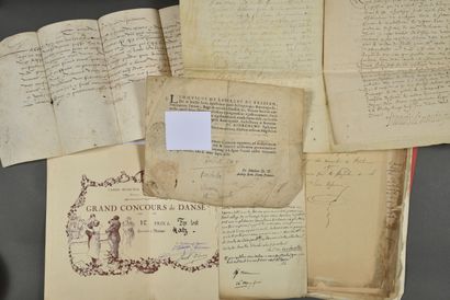 SEINE MARITIME. 30 documents divers, XVIe-XXe.
-...