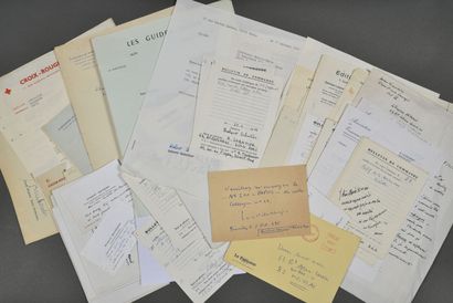 LITTÉRATURE. Correspondance adressée à la...