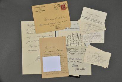 SAÔNE-ET-LOIRE. Correspondance adressée à...