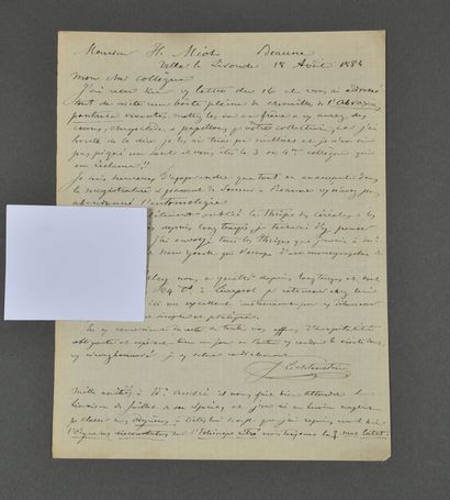 Jules LICHTENSTEIN (1816-1886), naturaliste,...
