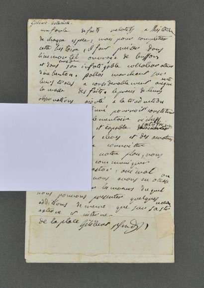 Jean-Emmanuel GILIBERT (1751-1814), médecin...