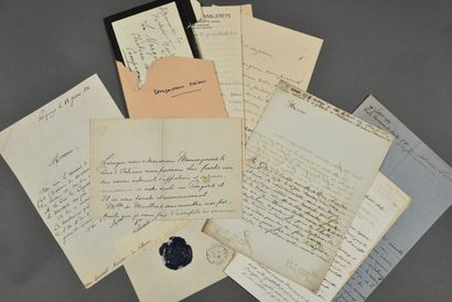 DORDOGNE. Une trentaine de documents.
- Lettre...
