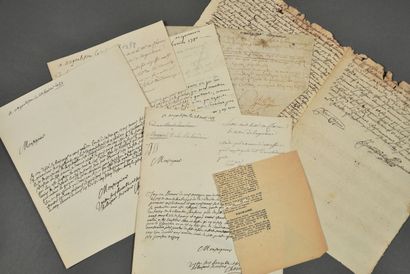 CHARENTE. 6 documents.
Testament d'Annet...