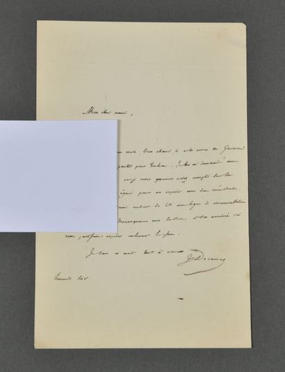Joseph DECAISNE (1807-1882), botaniste, titulaire...