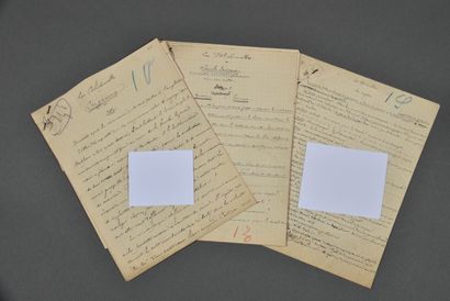 [CHAT NOIR]. LEFÈVRE, Maurice (1863-1917),...