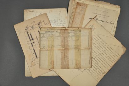 [INVENTION - SCULPTURE]. Manuscrit autographe...