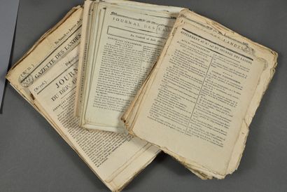 LANDES. Une centaine de journaux d'époque...