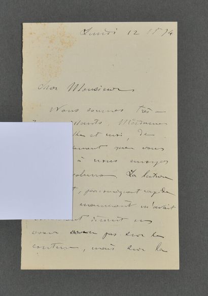 Casimir de CANDOLLE (Genève 1836-1918), botaniste...