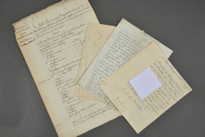 CHARENTE-MARITIME.
- Lettre signée par le...