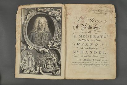 Georg Friedrich HAENDEL. L'Allegro, il Penseroso...