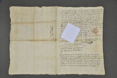 LOZÈRE. Pierre de LAVERGNE, « prestre constitué...