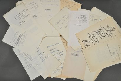 [Armand SALACROU (1899-1989), membre de l'académie...