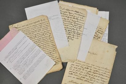 VAUCLUSE. 12 documents XVIIe-XVIIIe concernant...