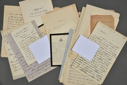 [Alexis GIRAUD-TEULON]. 46 lettres adressées...