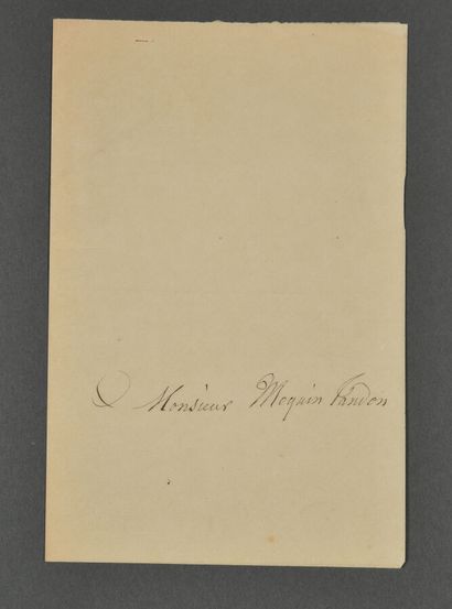 Jean Just Noël Antoine AUNIER (1784-1859),...