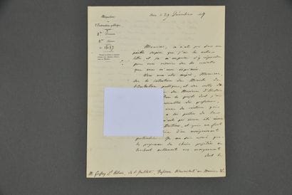 [MUSÉUM]. Achille-Narcisse de SALVANDY (1785-1856),...