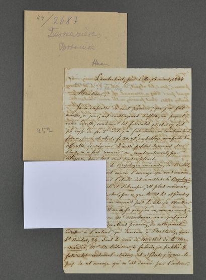 Henri DESMAZIÈRES (1786-1862), botaniste...