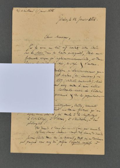 Henri-Frédéric AMIEL (Genève 1821-1881),...