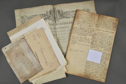 JURA. Une dizaine de documents.
- Manuscrit...