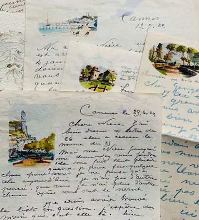 [Georges RICARD-CORDINGLEY (1873-1939 à Cannes),...
