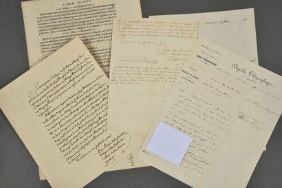MEUSE. 5 documents.
- [Guerre de 1870]. 2...