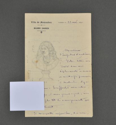 [TARN-ET-GARONNE - MUSEE INGRES]. Félix-François...