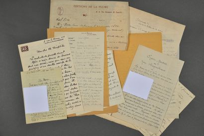 SEINE-MARITIME. Correspondance adressée à...