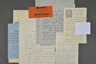 [Norbert CASTERET (1897-1987), spéléologue,...