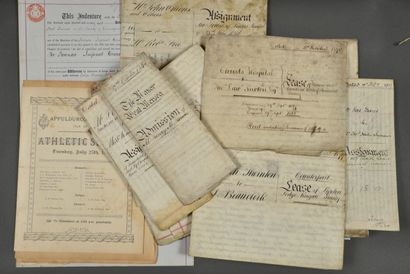 ANGLETERRE & SPORTS. Une douzaine de documents...