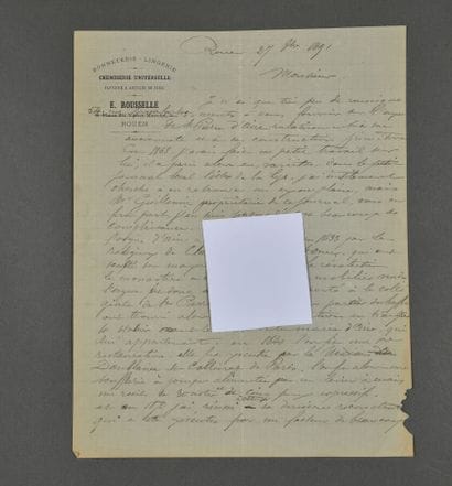 PAS-DE-CALAIS. Ed. Rousselle, organiste et...