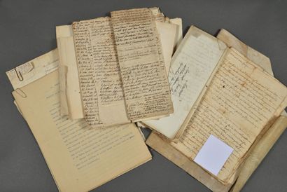 HÉRAULT.
- Une quarantaine de pièces manuscrites...