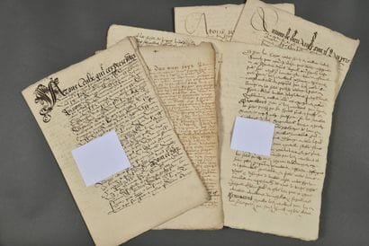 HAUTE-SAVOIE. 6 manuscrits, formant 15 pp....