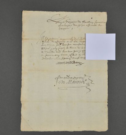 HAUTES-ALPES. Jean Du Puy Montbrun, « commandant...