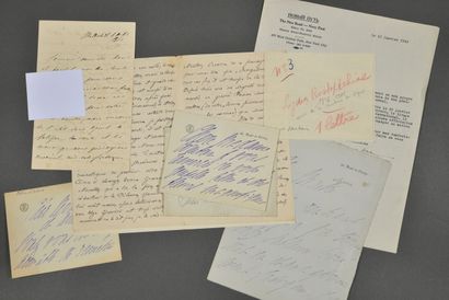 RUSSES. 6 lettres de personnalités russes.
-...