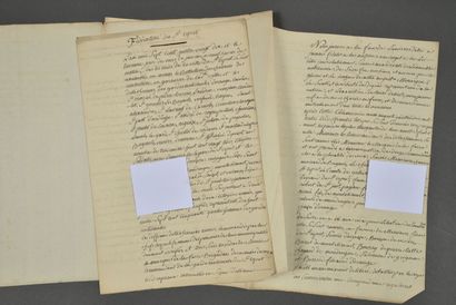 GARD. Manuscrit « Fédération du Saint-Esprit »,...