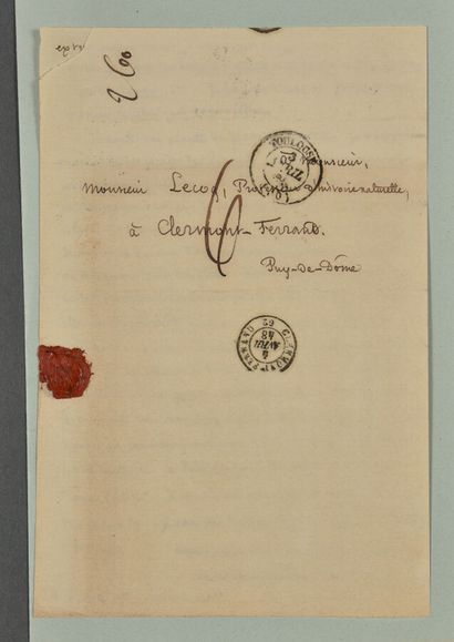 Alfred MOQUIN-TANDON (1804-1863), botaniste.
2...