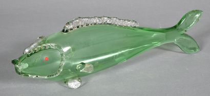 MURANO
Poisson en verre soufflé façon Clichy.
Circa...