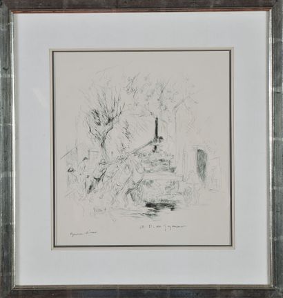 André Albert Marie DUNOYER DE SEGONZAC (1884-1974)
Le...
