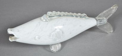 MURANO
Poisson en verre soufflé façon Clichy.
Circa...