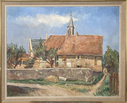 R. ROSSETTI (XXe siècle).
Ferme en Savoie....